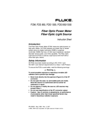 Thumbnail of document FOM FOS Instructions 4613